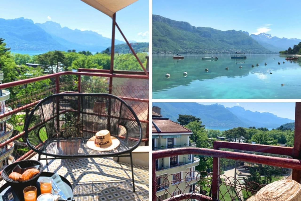 Up There "Apartment 200M From The Lake Terrace Lake View Annecy Bagian luar foto